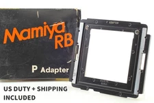 [ Near MINT ] Mamiya RB67 P Adapter for Polaroid Film Back Holder From JAPAN
