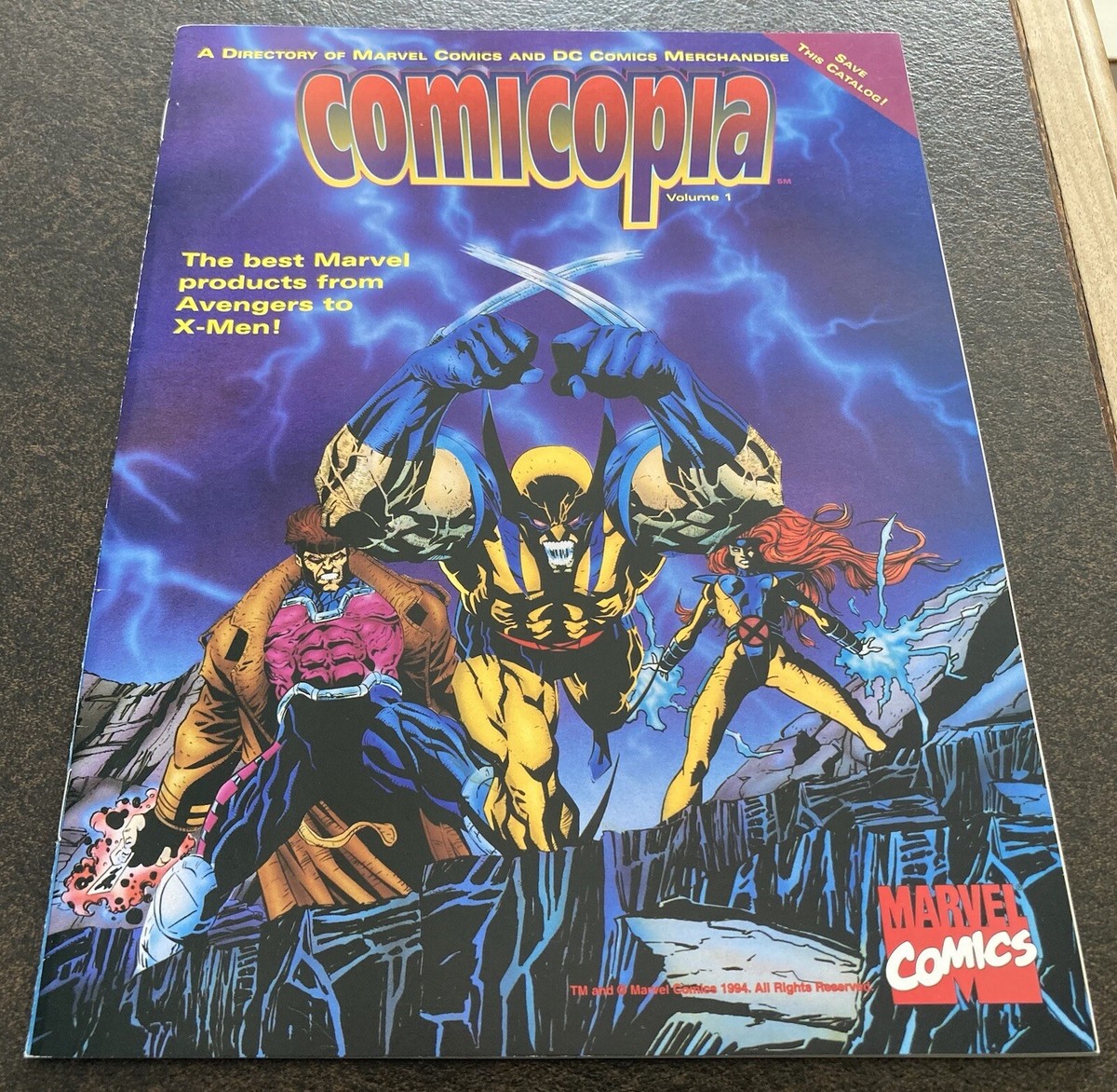 COMICOPIA #1 COMIC MAGAZINE 1994 SANDMAN DEATH GAIMAN X-MEN DC