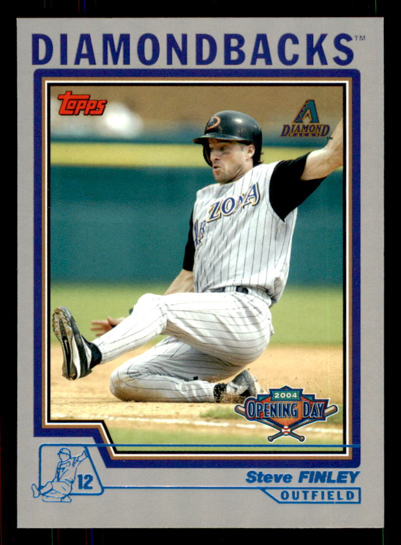 2004 Topps Opening Day  #23 Steve Finley Arizona Diamondbacks