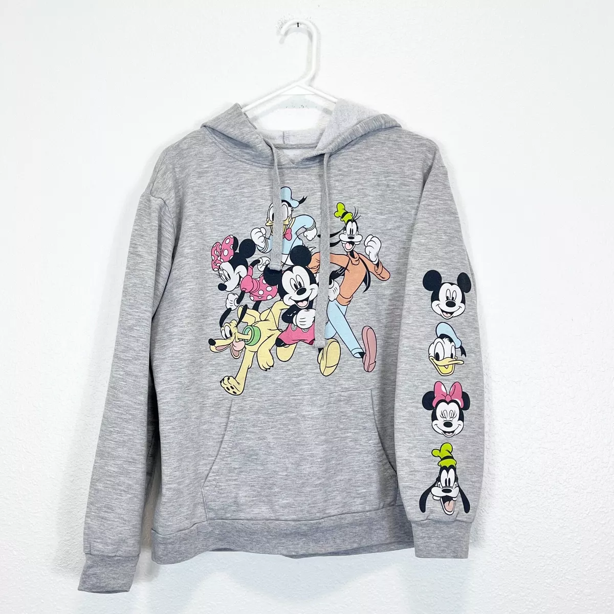 Grey mickey cheap mouse hoodie