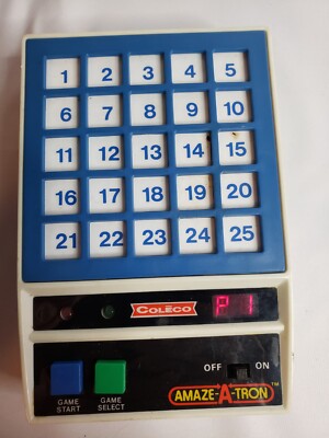 Occasion - Jeu De Labyrinthe électronique Coleco Amaze-A-Tron Vintage 1979 - Fonctionnel