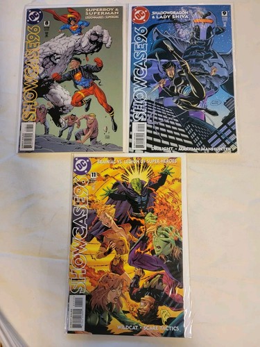 DC Comics Showcase '94+ '95 + '96 Partial Lot Of 24 Almost Complete Bag & board - Picture 9 of 12