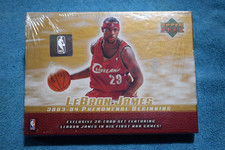 2003-04 Upper Deck Lebron James Phenomenal Beginnings Sealed Box G-1