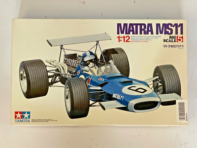 Tamiya 1:12 Matra MS11 F-1 Racing Car Model Kit 12005 SEALED Tamiya 1:12 Matra MS11 F-1 Racing Car Model Kit 12005 SEALED