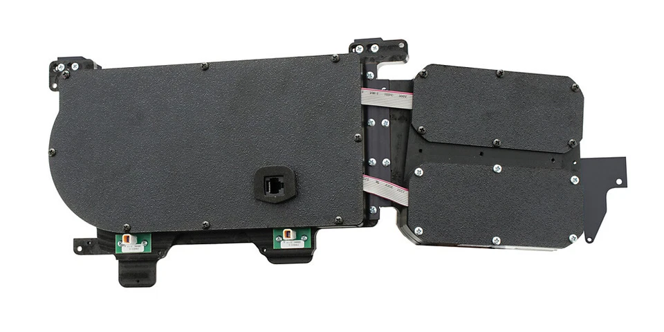 Medidor analógico Dakota Digital VHX aleación negra con iluminación roja para C1500 K1500 Foto 4 de 4