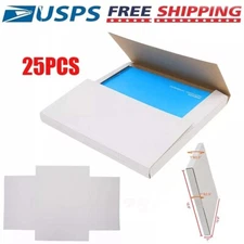 25Pcs Vinyl Record LP Shipping Mailer Box 12.5" Record Mailers Album Paper Boxes
