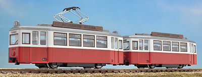 N Scale Kato 14-806-3 My Tram Classic Duewag T2 Streetcars Set Red