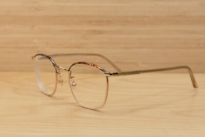 Bailey Nelson Theodore Half Windsor Mahogany Gold Eyeglasses frame