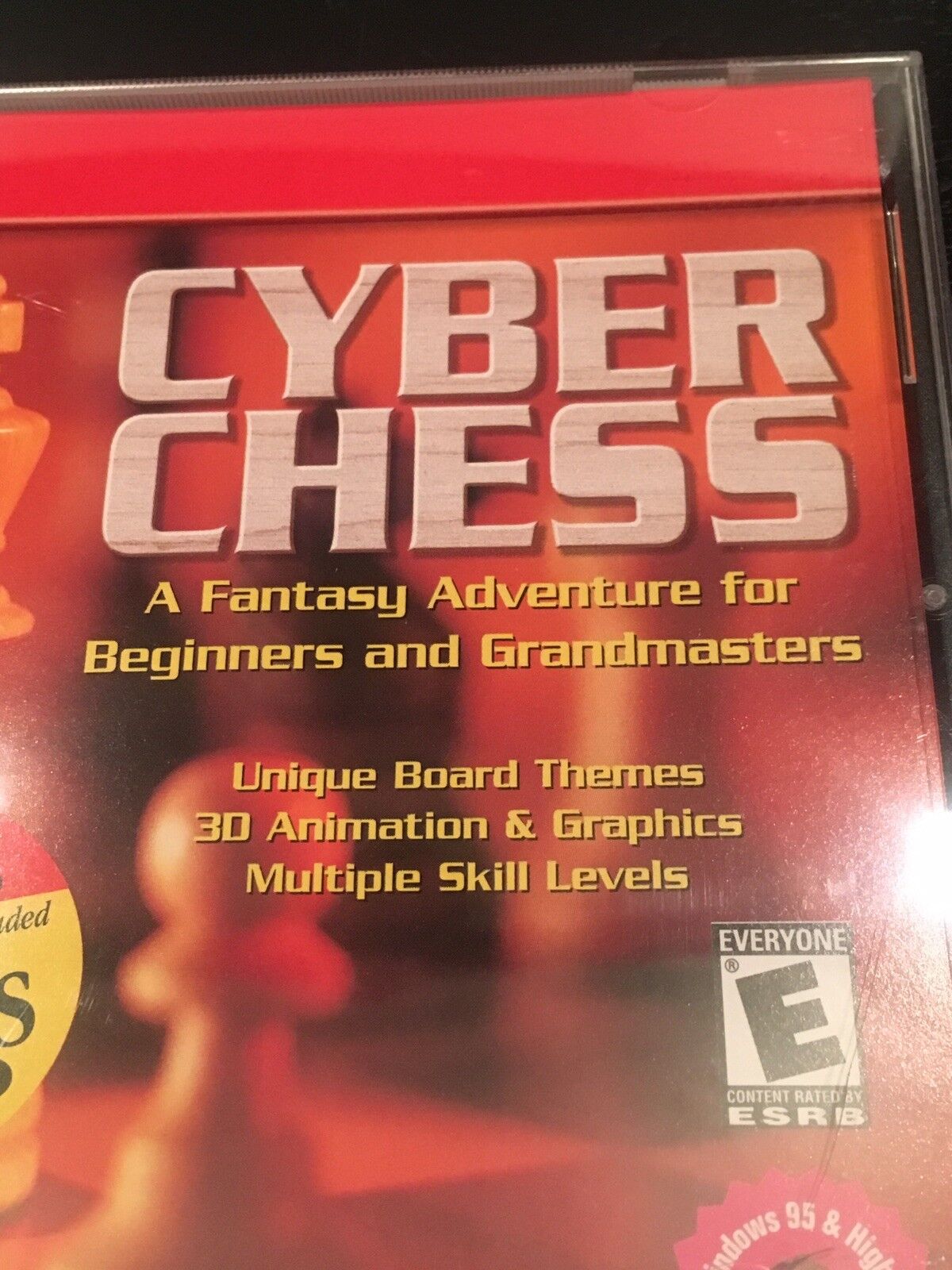 Cyber Chess Vintage PC Game With Manual