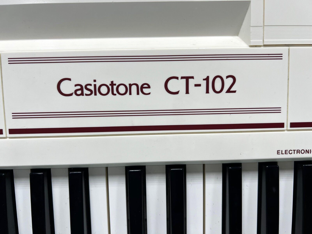 CASIO Casiotone CT-102 32鍵キーボード CASIO Casiotone CT-102