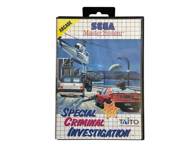 Special Criminal Investigation - Sega Master System - komplett