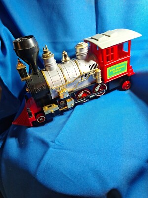 Rocky Mountain Express Train Engine Toy Locomotive NEW NO BOX WORKS W3 