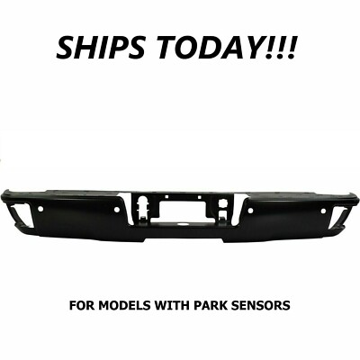 Painted-to-Match Rear Bumper Assembly For 2014-2018 Chevy Silverado & GMC Sierra With Steps – Direct Fit GM1103179