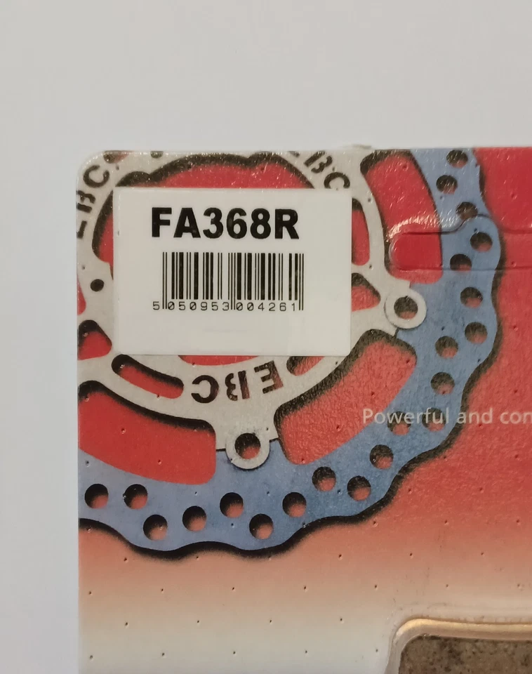 EBC Plaquettes De Frein Disque Arrière Soudées Pour Husqvarna TE125 2025-2026 - Photo 3/4