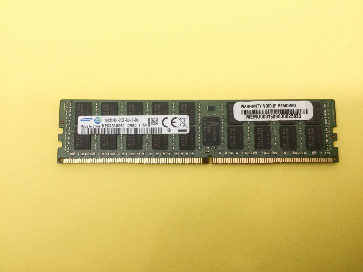 M393A2G40DB0-CPB SAMSUNG 16GB (1X16GB) 2RX4 PC4-2133P DDR4 1.2V