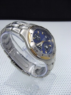 PULSAR YM92-X013 CHRONOGRAPH 100m MEN'S WATCH | eBay