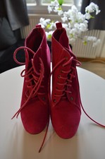 Meine Plateau Schnür Stiefeletten 39 von Sergio Todzi