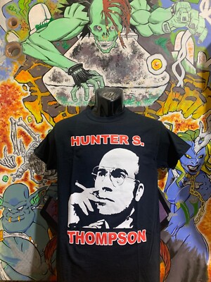 Hunter S Thompson ''Face'' Shirt Fear and Loathing in Las Vegas Rum Diary