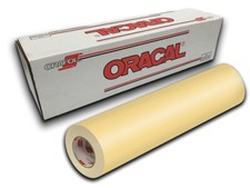 12" X 10yd - Cream Oracal 651 Craft  Hobby Cutting Vinyl Roll