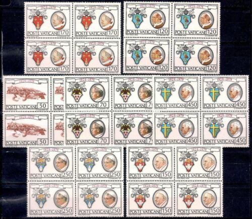 Vatican 1979 Vatican City/50th Anniv. Popes View Coat of Arms Religion Bl 4 MNH - Picture 1 of 1