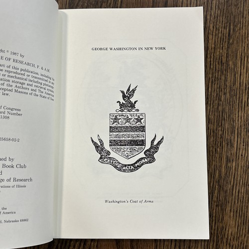 George Washington in New York, Masonic Book Club - Picture 6 of 16