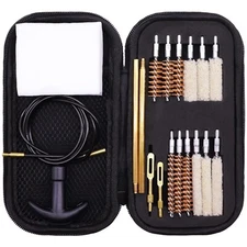 Universal Pistol Gun Cleaning Kit for 22 .357/.38/9mm .40.45 Caliber Handgun etc