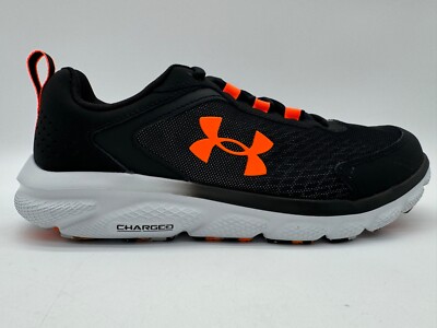 UNDER ARMOUR UA CHARGED ASSERT 9 MARBLE MEN SZ 11 RUN SHOES BLACK 3024852-002