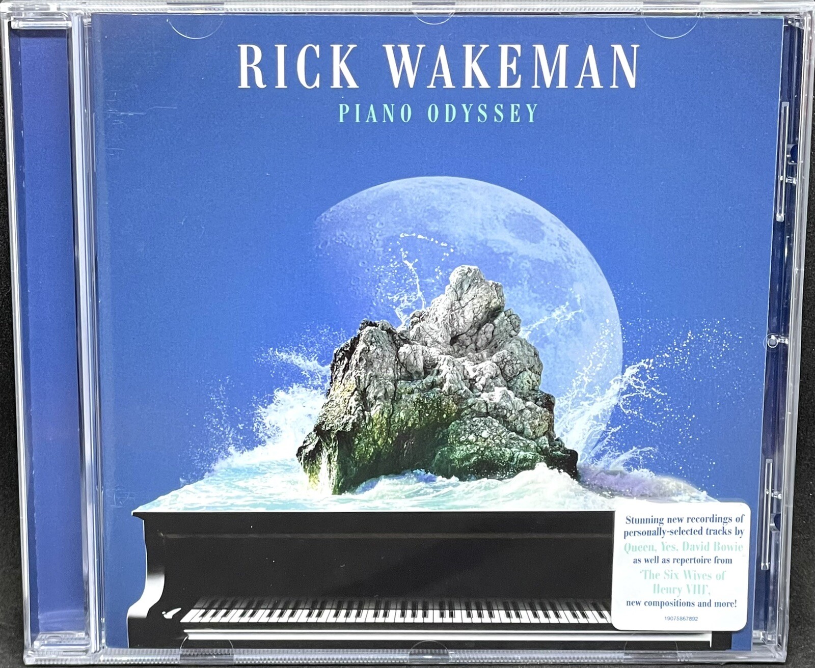 RICK WAKEMAN - PIANO ODYSSEY, CD ALBUM , (2018) *NEW / SEALED*