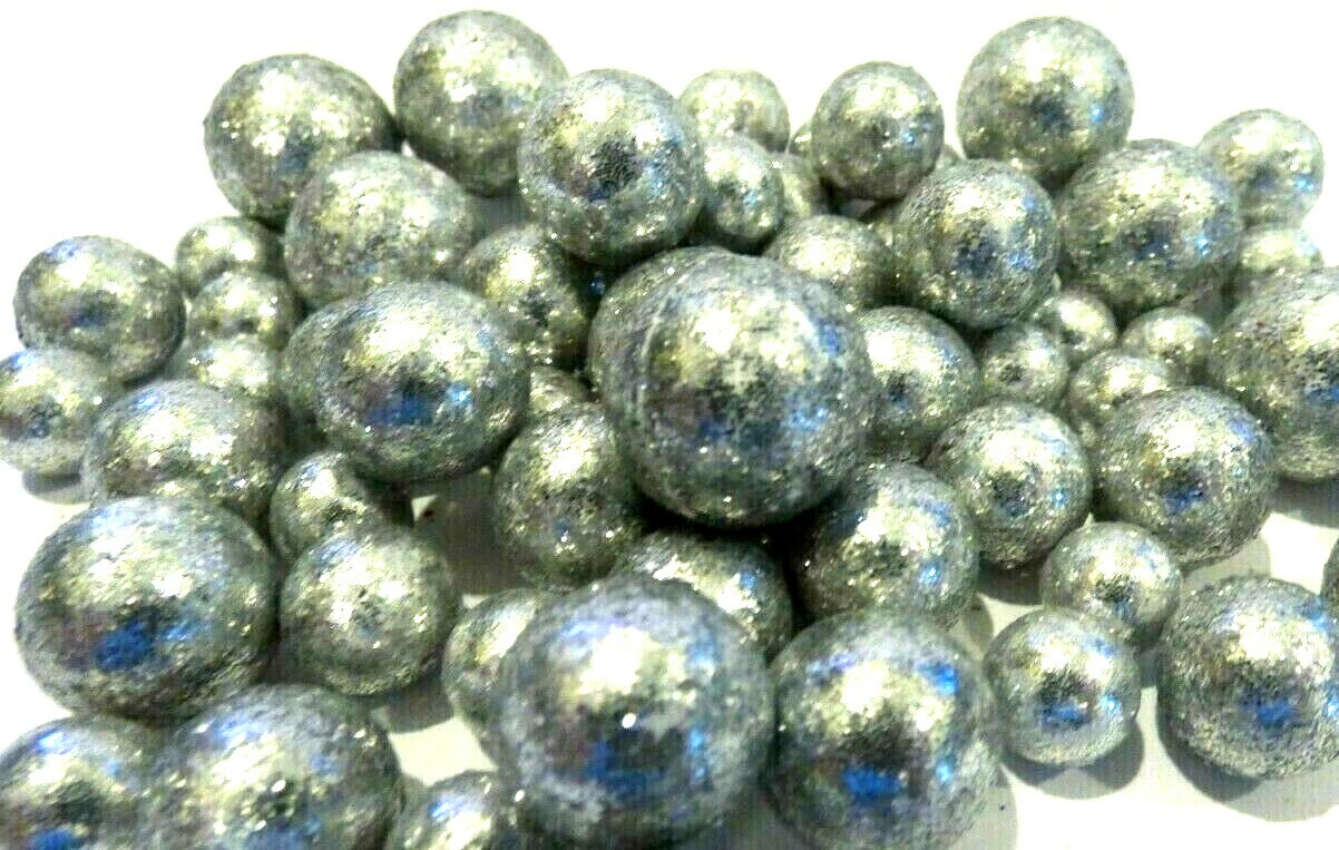 Glitter Vase Filler 110 GLITTER Styrofoam Balls Crafts Table Scatter