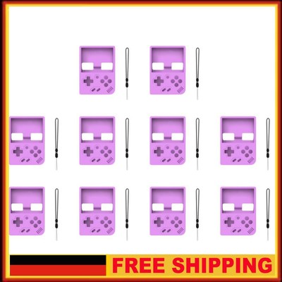 Silicone Protective Case Game Console Cover Sleeve for MIYOO MINI Plus(Purple)