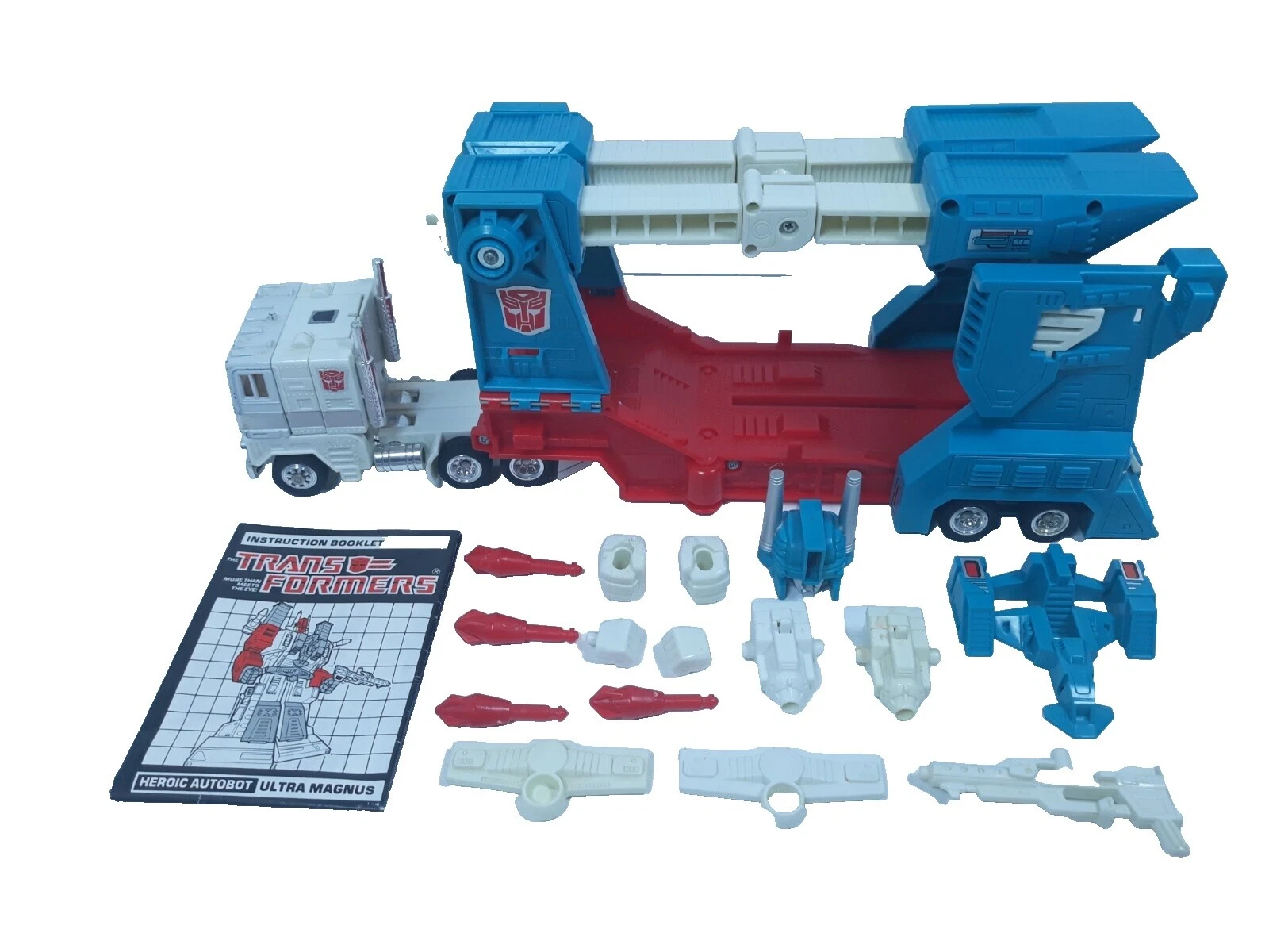 Figuras de acción de goma Ultra Magnus y accesorios