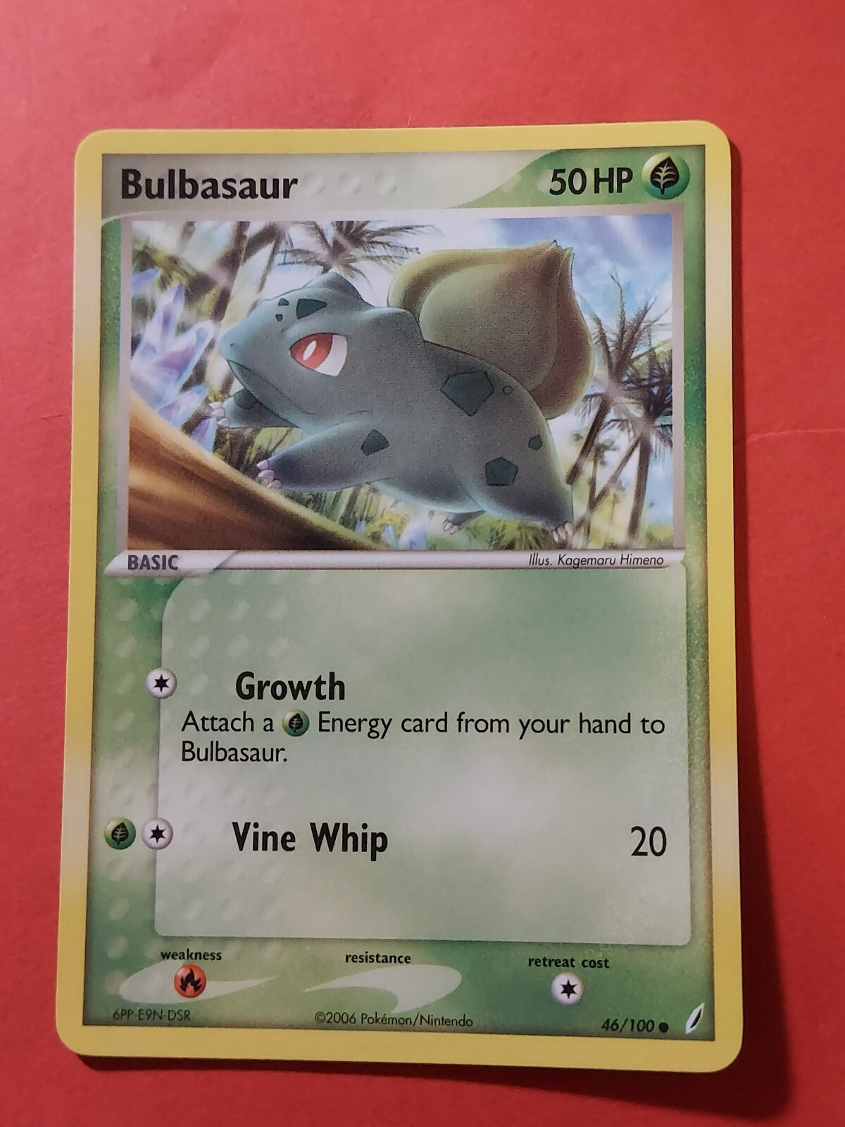 2006 Pokemon EX Crystal Guardians #46 Bulbasaur, C, NF/H, cd1