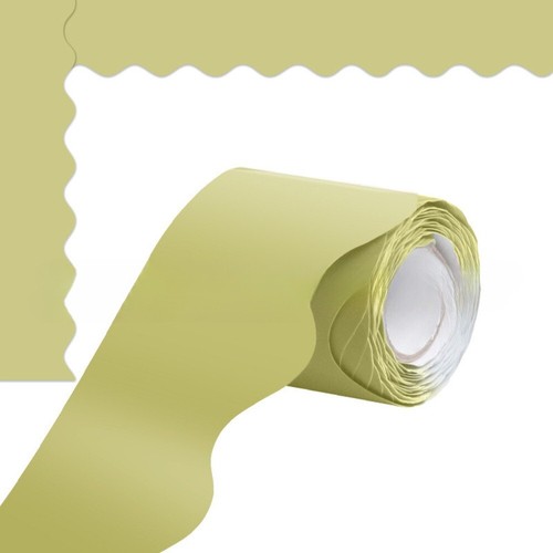 Waterproof Wavy Edge Paper for Classroom Bulletin Board Home Party - Picture 23 of 26