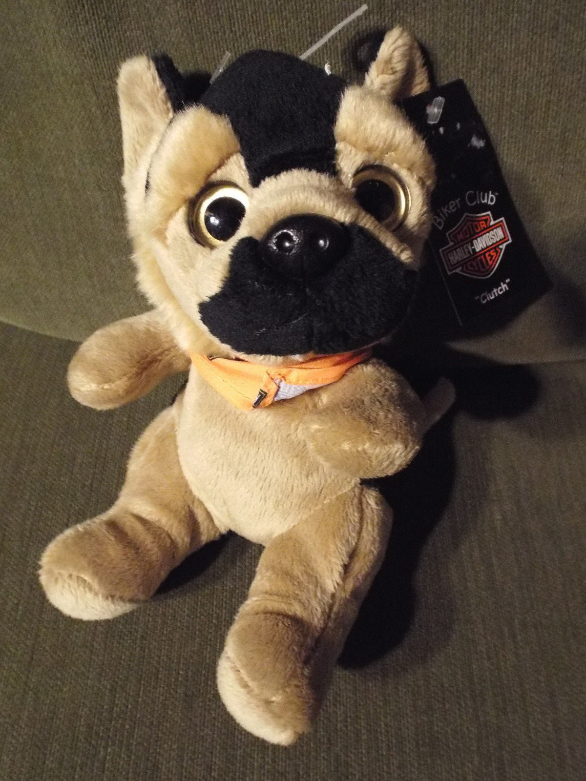 harley davidson stuffed dog