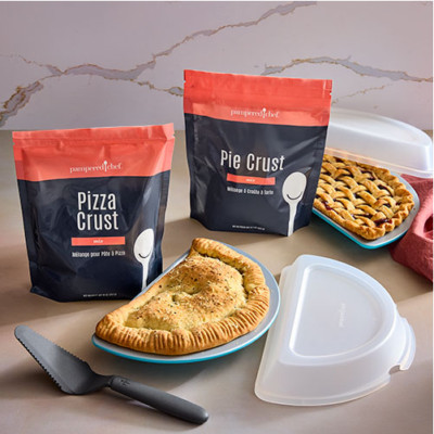 Pampered Chef:DINNER & DESSERT PIE SET -FreeShipping