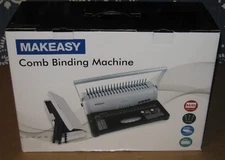 Makeasy Comb Binding Machine