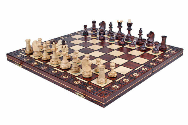 21 Polish Ambassador Folding Chess Set