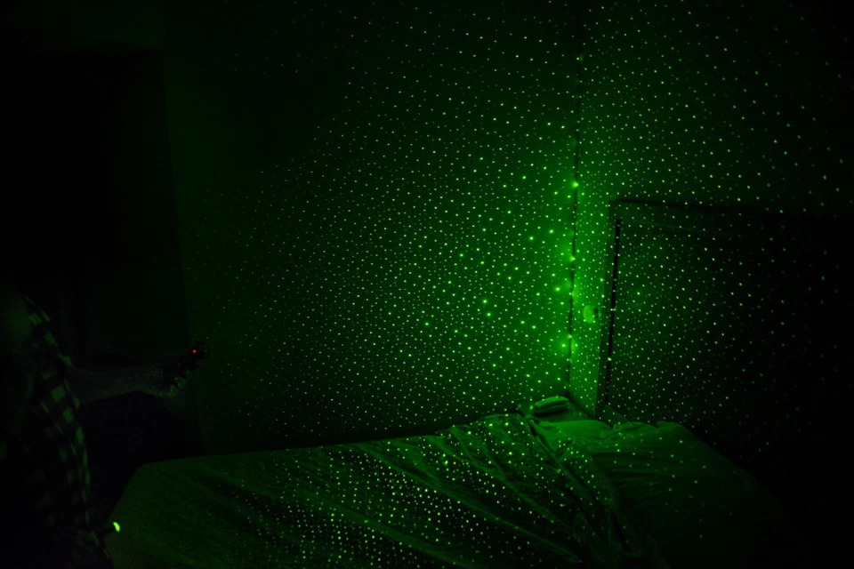 Pluma de rejilla láser verde caza de fantasmas  Foto 4 de 4