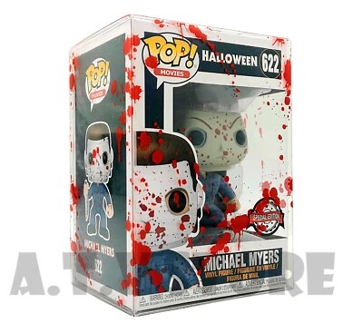 ATV Protectors / Cases for 4" Funko Pops 0.50mm Red Blood Splatter ( 1-50pack )