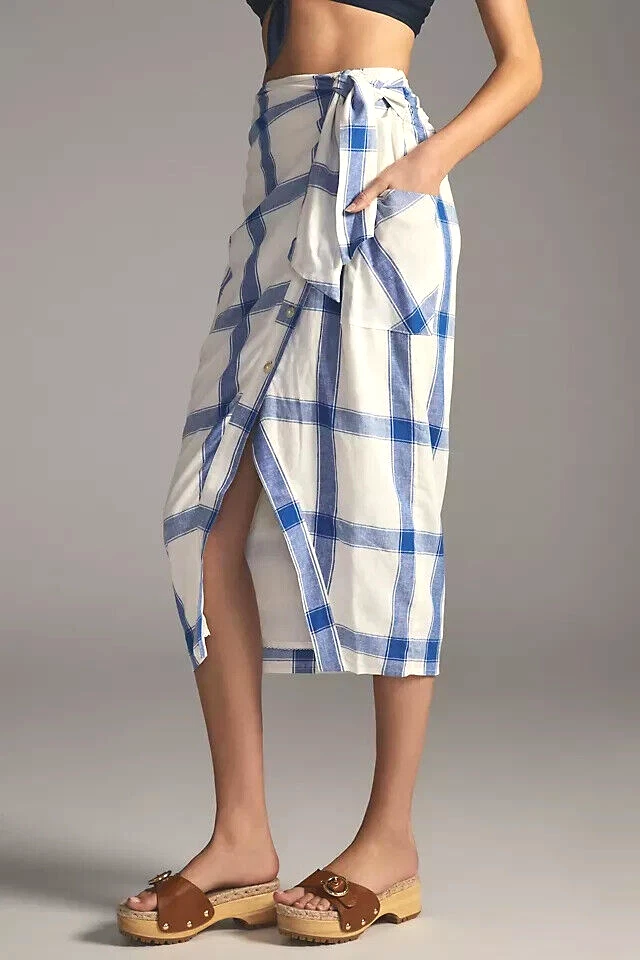Next flannel wrap skirt cheap