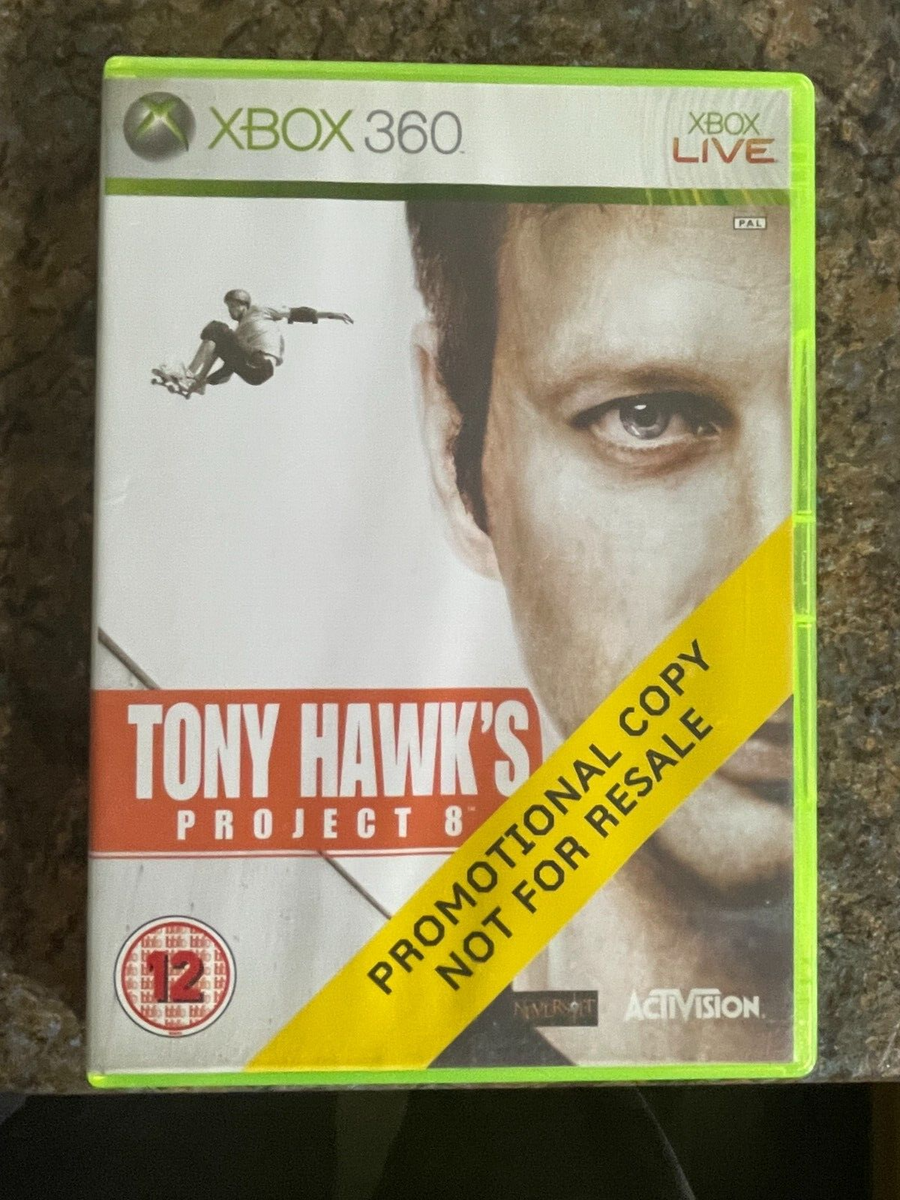 Jeu Tony Hawk's Project 8 - Xbox 360 - Version Promotionnelle Neuve