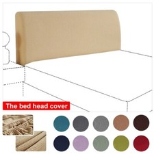 Kopfteiler Abdeckung Headboard Slipcover Elastisch Staubschutz 1 Stk. Polyester