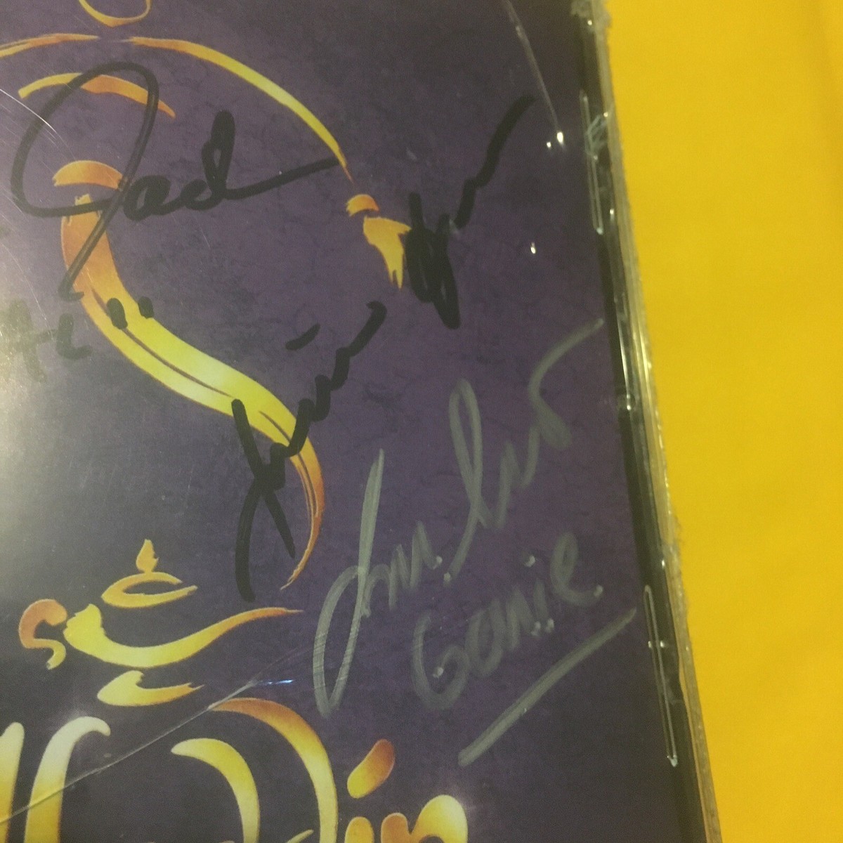 その他 Aladdin Original Broadway Cast Recording [CD] 2014 Signed Aladdin Original Broadway Cast CD Disney New