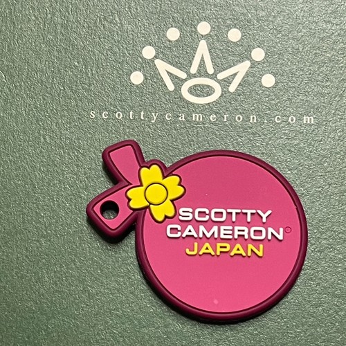 Scotty Cameron *Ginger* Ninja Warrior Face Key Fob Bag Tag Museum & G Japan - Picture 4 of 6