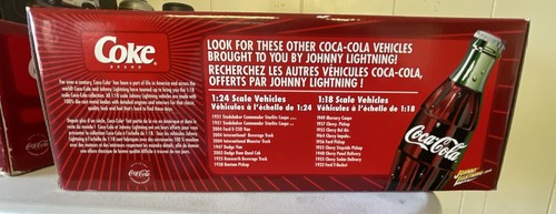 2005 JOHNNY LIGHTNING COCA-COLA 1955 CHEVY BEL AIR 1:18 SCALE DIE CAST - Picture 8 of 11