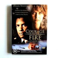 Courage Under Fire DVD 1996 Military Drama, Washington, Ryan, Damon, Reg 4, VGC