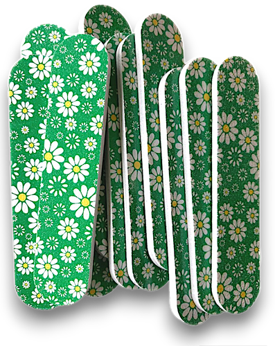 Mini NAIL FILES Emery Board DOUBLE SIDED Manicure PEDICURE DISPOSABLE Travel UK - Picture 9 of 12