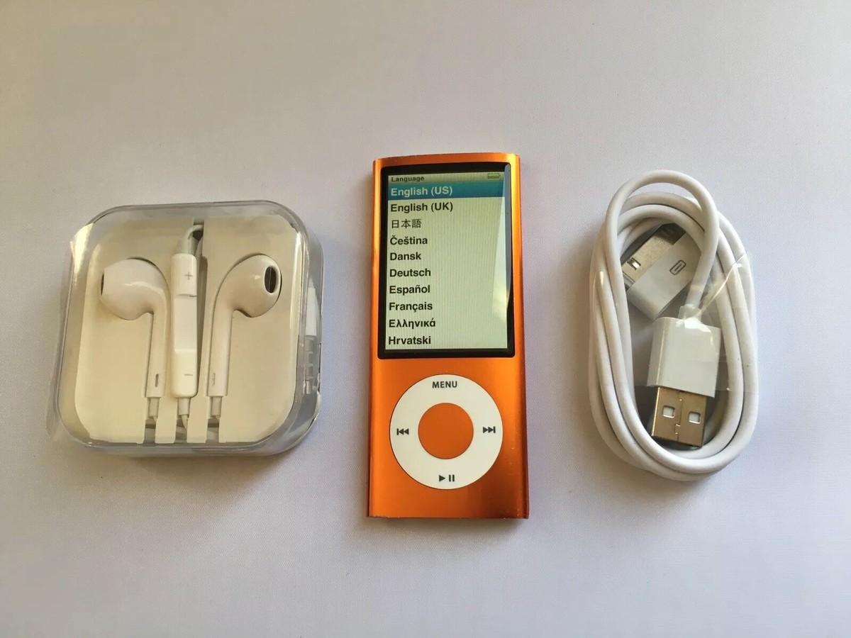 ポータブルプレーヤー iPod nano 5th gen Pre-Owned Apple iPod Nano 5th Genertion 16GB Blue in Plain