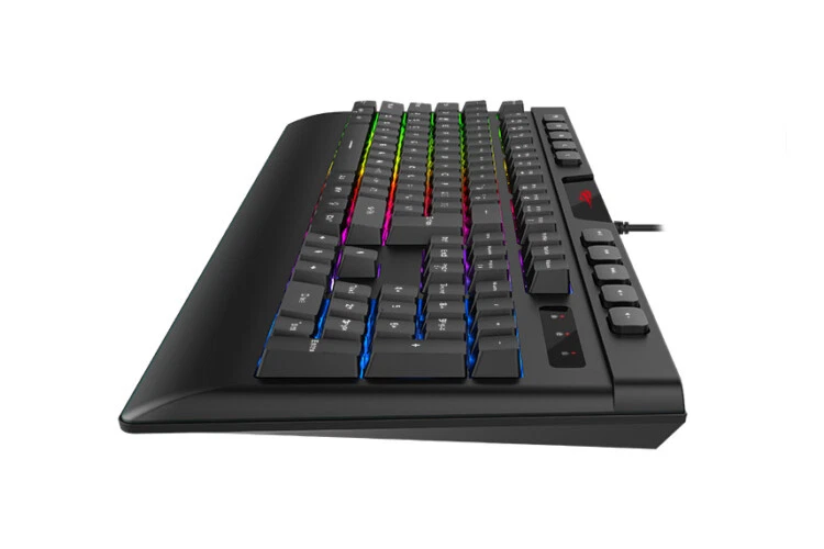 Havit KB487L RGB Multi Function Media Backlit Gaming Keyboard - Image 3 of 4
