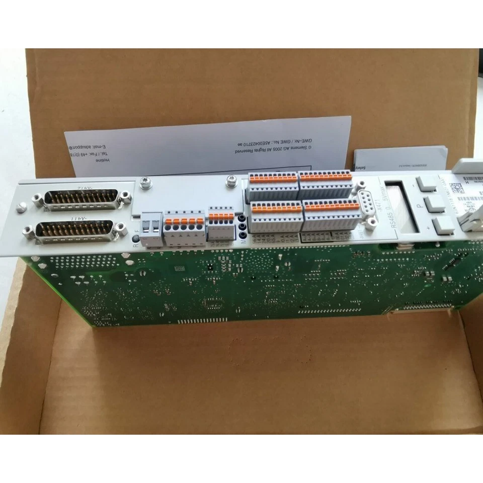 New Siemens 6SN1118-1NK01-0AA1 6SN1 118-1NK01-0AA1 SIMODRIVE 611 U HR 2-AXIS - Image 4 of 4